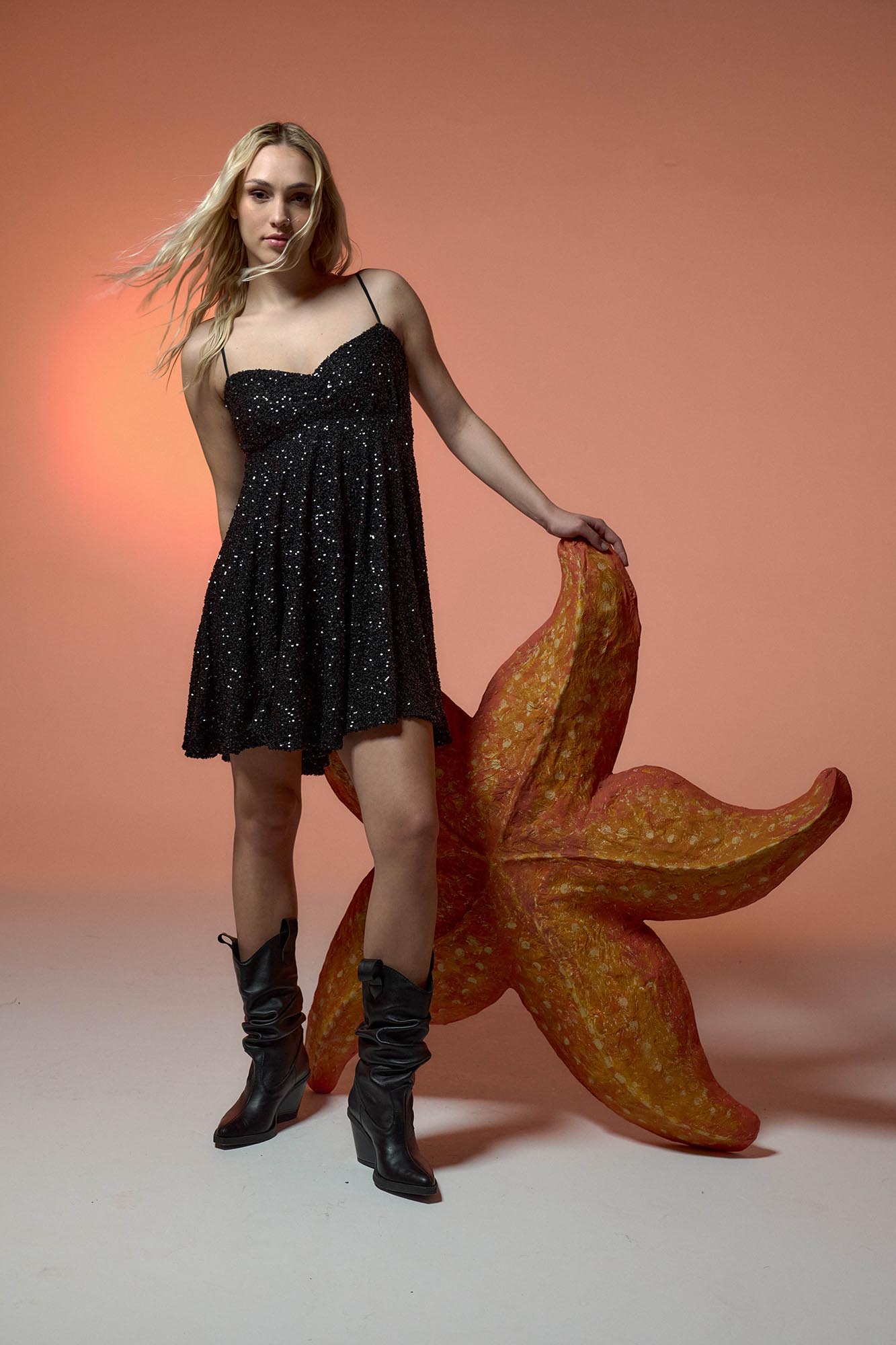 VESTIDO NEREIDA NEGRO